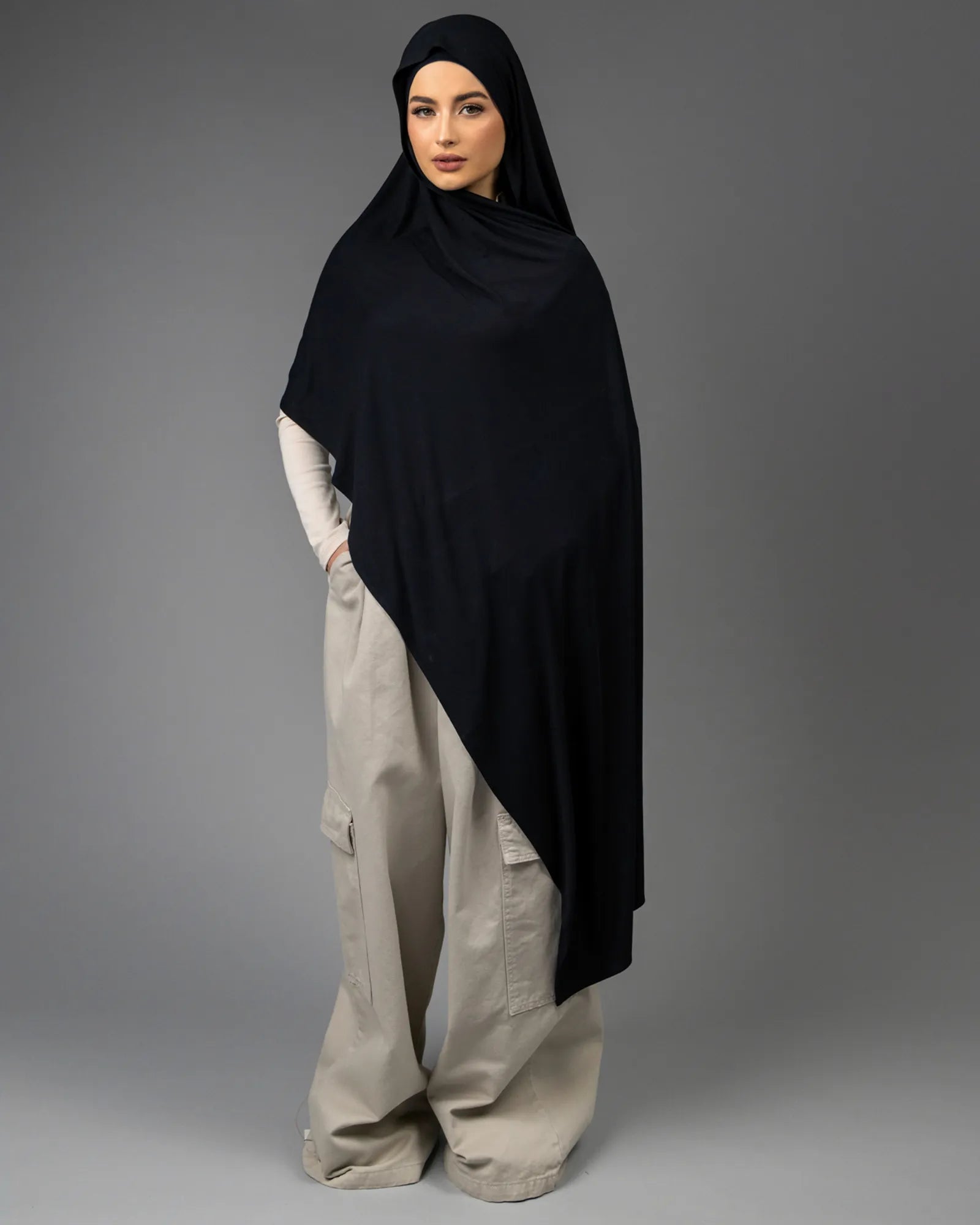 2ND:SKIN hijab set 'Black'