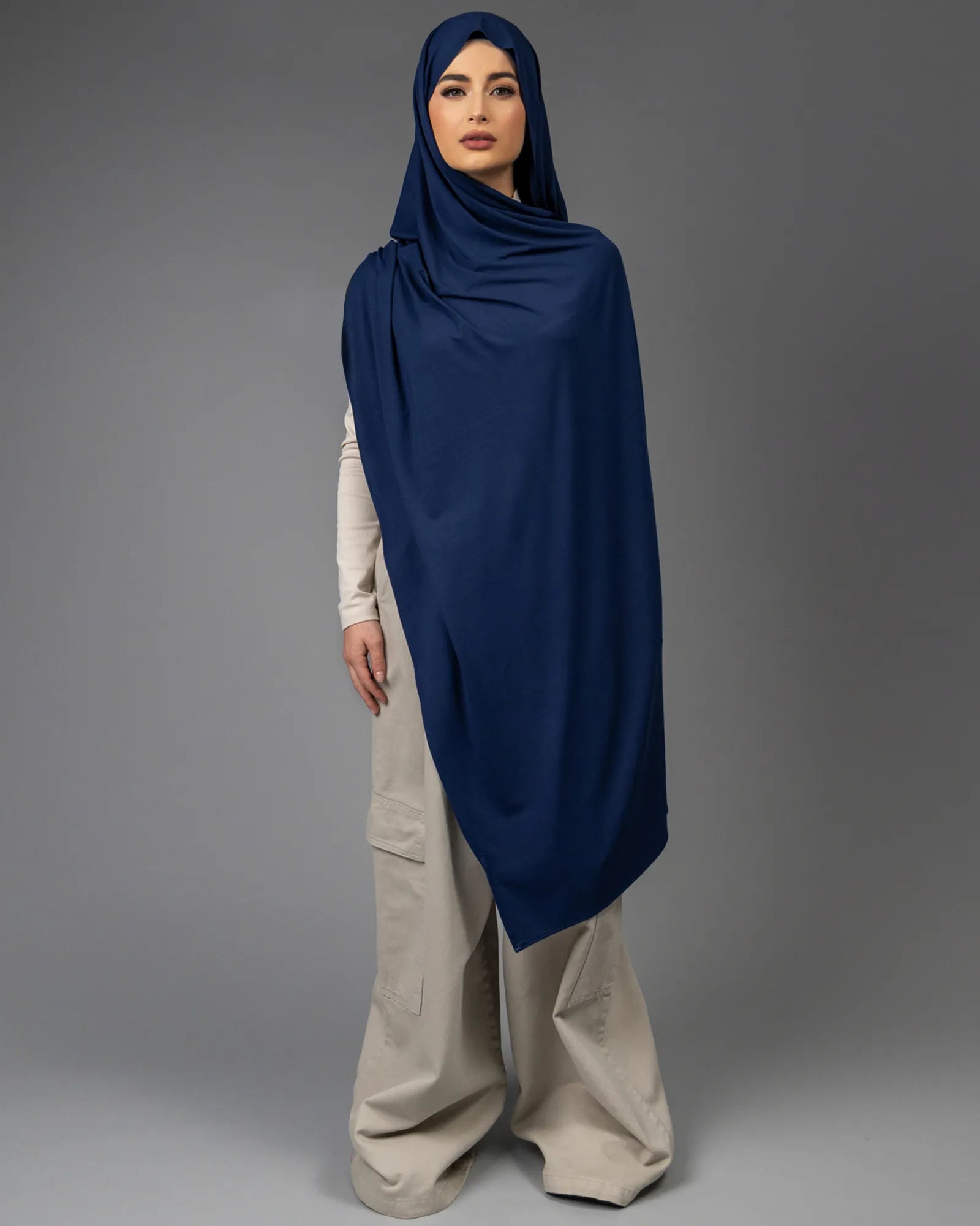 2ND:SKIN hijab set 'Inkwell'