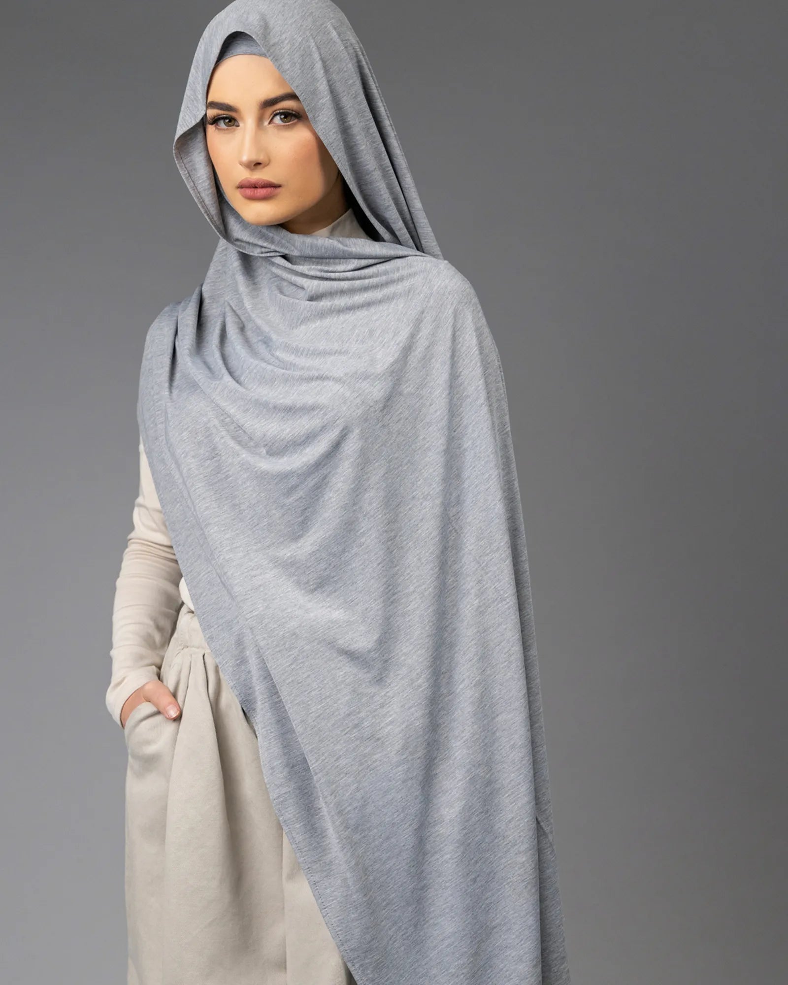 2ND:SKIN hijab set 'Overcast'