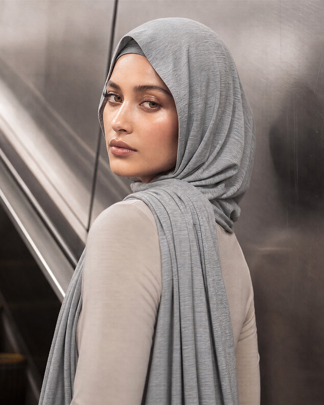 2ND:SKIN hijab set 'Overcast'