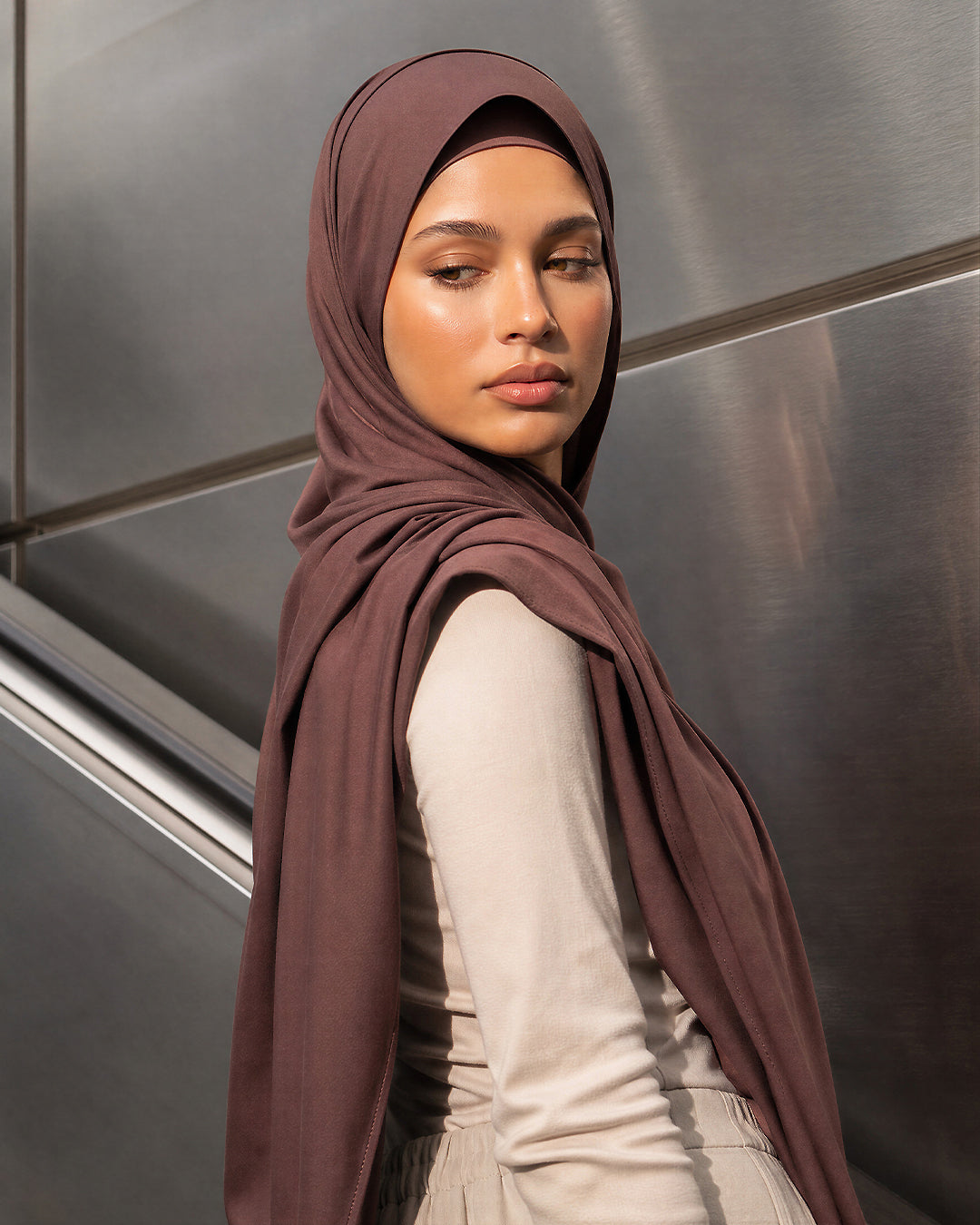 2ND:SKIN hijab set 'Autumnal'