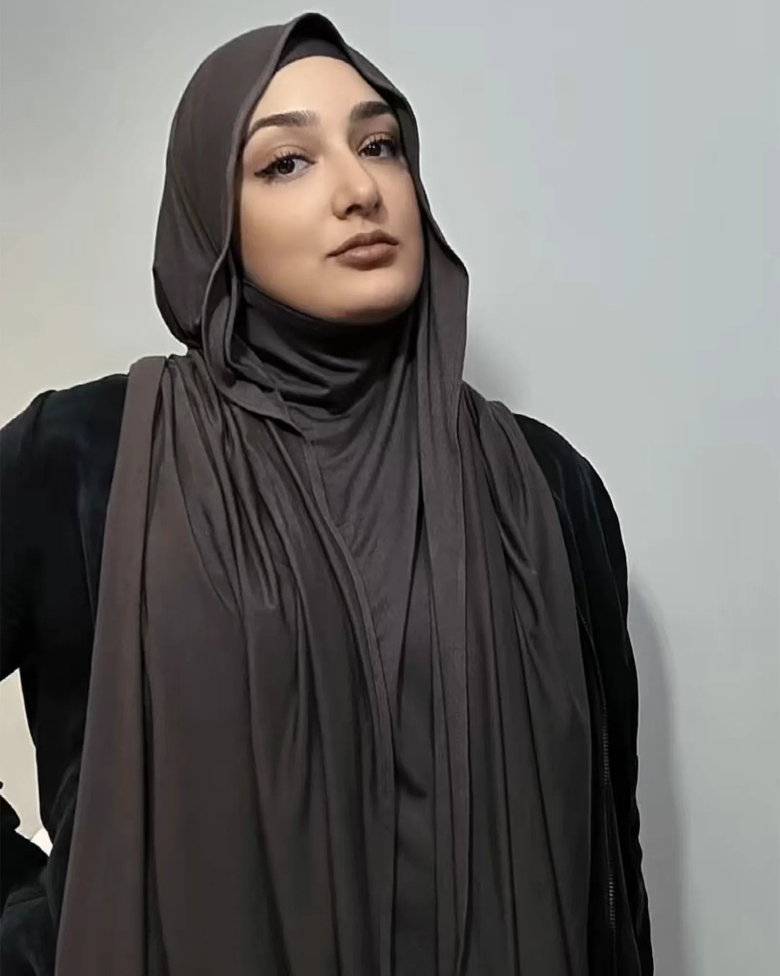 360 Contour hijab set 'Truffle'