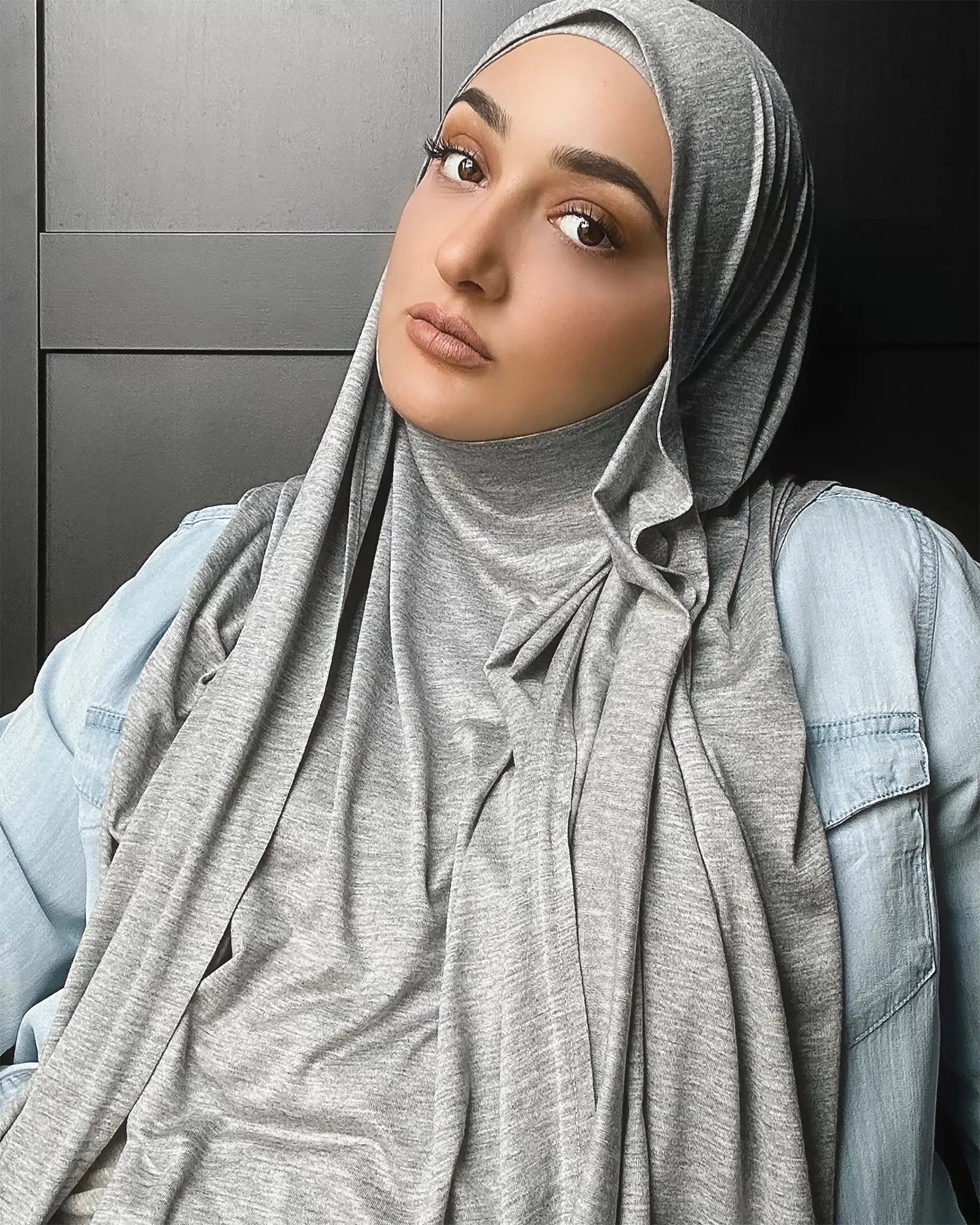 360 Contour hijab set 'Marl'